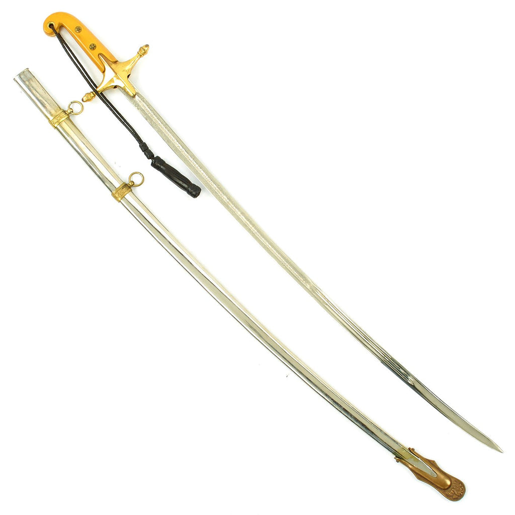 Original U.S. Marine Corps Mameluke Sword named to WWII Silver Star Medal Recipient Keigler E. Flake Original Items