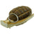 Original U.S. WWII MkII De-Militarized Pineapple Fragmentation Hand Grenade with Green Paint - Inert Original Items