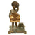 Original WWI Imperial German Soldier Drummer Copper Statue Original Items