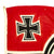 Original German WWII Kriegsmarine 150cm x 250cm Naval Battle Flag by Plutzar & Brüll KG. - Reichkriegsflagge Original Items
