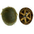 Original U.S. WWII M1 McCord Fixed Bale Front Seam Helmet with Net and MSA Liner Original Items
