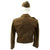 Original U.S. WWII 17th and 82nd Airborne Division Named Ike Jacket with Garrison Cap and Photo Original Items