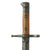 Original WWII Italian M1891 Carcano - Mannlicher Rifle Bayonet with Leather Scabbard and Frog Original Items