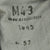 Original German WWII 1945 Dated M43 Heer Field Cap - RBNr Marked Original Items