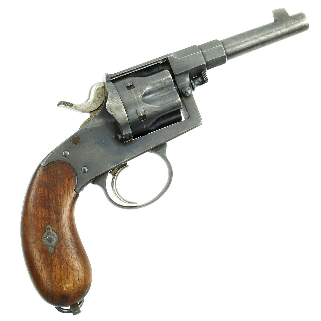 Original Imperial German Artillery Regiment Marked M1883 Reichsrevolver by Erfurt - Serial 8795 Original Items