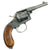 Original Imperial German Artillery Regiment Marked M1883 Reichsrevolver by Erfurt - Serial 8795 Original Items