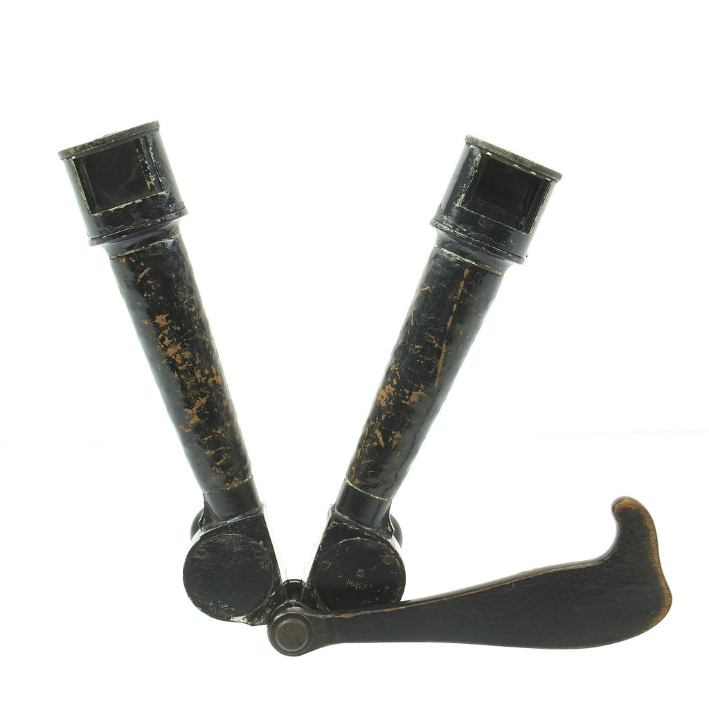 Original Japanese WWII Handheld Small Periscope Rabbit Ear Binoculars Original Items