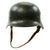 Original German WWII Army Heer M40 Single Decal Steel Helmet with Size 58 Liner and Chinstrap - Q66 Original Items