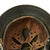 Original German WWII Army Heer M40 Single Decal Steel Helmet with Size 58 Liner and Chinstrap - Q66 Original Items