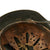 Original German WWII Army Heer M40 Single Decal Steel Helmet with Size 58 Liner and Chinstrap - Q66 Original Items