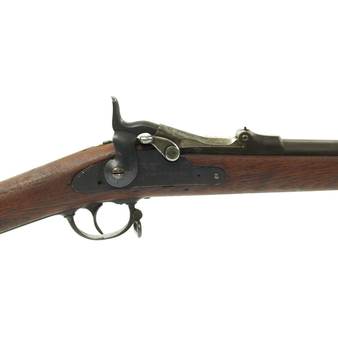 Original U.S. Early Springfield Trapdoor Model 1873 Rifle made in 1876 ...
