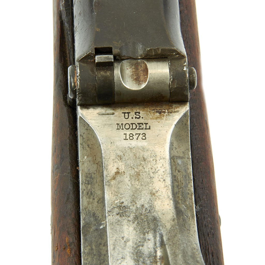Original U.S. Early Springfield Trapdoor Model 1873 Rifle made in 1876 ...