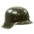 Original German WWII M42 Single Decal Army Heer Helmet with Size 56 Liner - ET64 Original Items