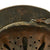 Original German WWII Named Luftwaffe Normandy Camouflage M35 Helmet - EF64 Original Items