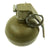Original U.S. Vietnam War Era M69 Practice Fragmentation Hand Grenade with Fuze - Inert Original Items