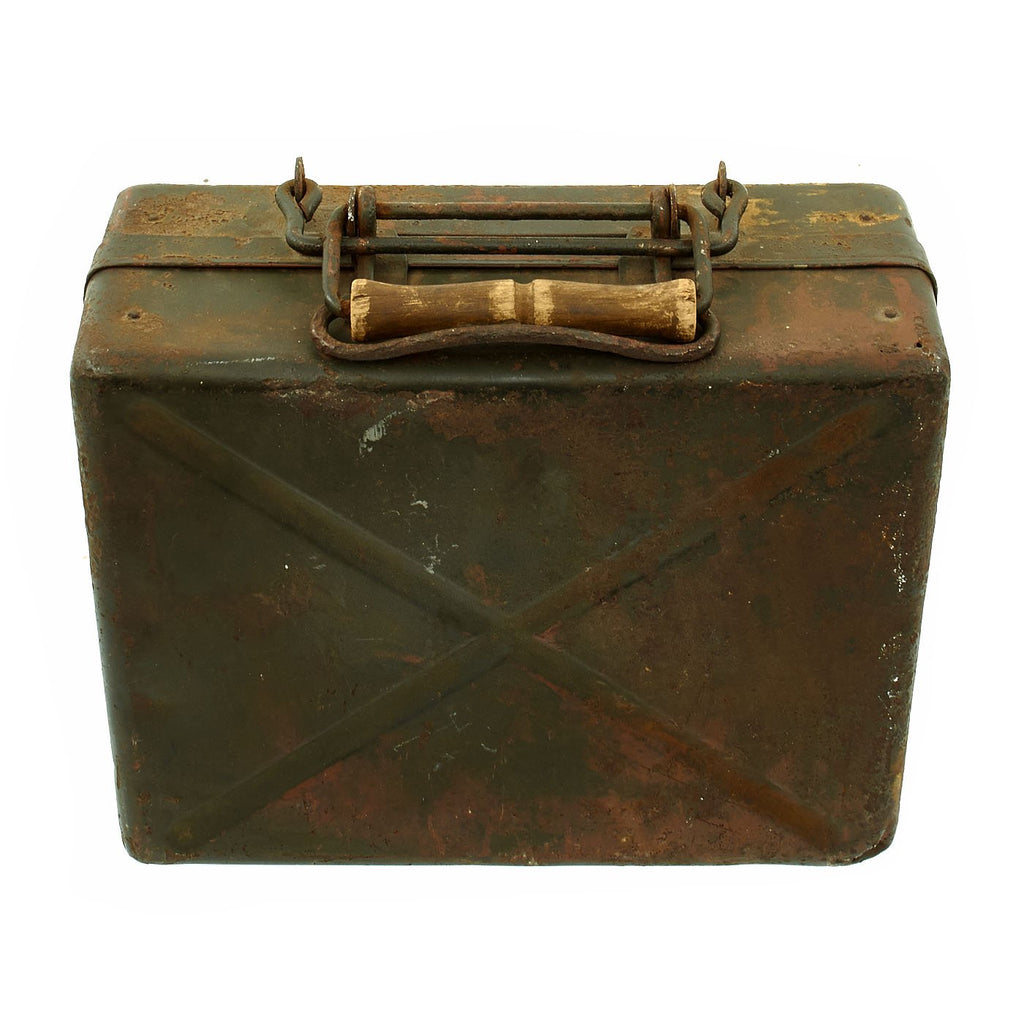 Original German WWII 5cm Mortar Round Leichter Granatwerfer 36 Transportation Case Original Items