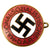 Original German NSDAP Party Enamel Membership Badge Pin by Hans Doppler of Wels - RZM M1/159 Original Items