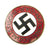 Original German NSDAP Party Enamel Membership Badge Pin by Foerster & Barth - RZM M1/77 Original Items