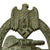 Original German WWII Silver Grade Panzer Assault Tank Badge - Solid Version Original Items