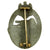 Original German WWII Silver Grade Panzer Assault Tank Badge - Solid Version Original Items
