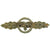 Original German WWII Luftwaffe Bronze Grade Front Flying Clasp for Transport and Glider Pilots Original Items