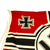 Original German WWII Kriegsmarine 150cm x 250cm Naval Battle Flag by Johann Liebieg & Co. - Reichkriegsflagge Original Items