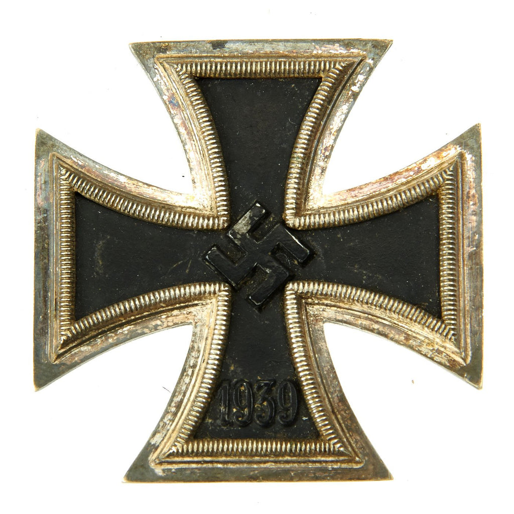 Original German WWII Iron Cross First Class 1939 with Pinback by Steinhauer & Lück of Lüdensched - EKI Original Items