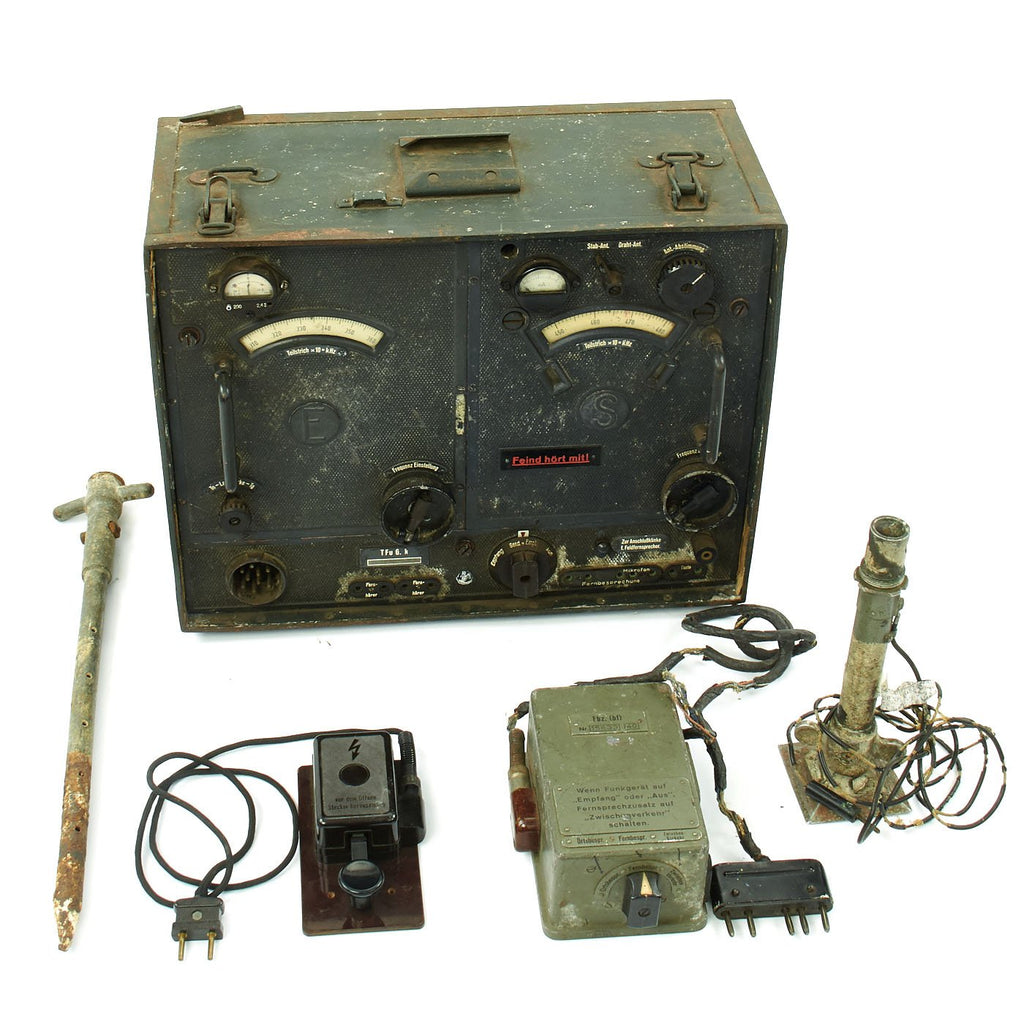 Original German WWII Wehrmacht Torn.Fu Field Radio Tranceiver Original Items