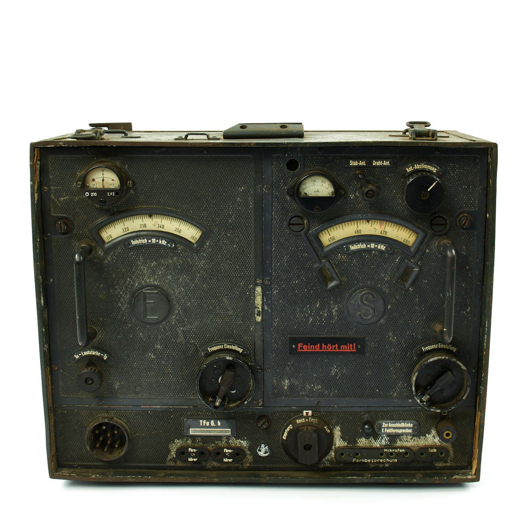 Original German WWII Wehrmacht Torn.Fu Field Radio Tranceiver ...
