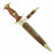 Original German Early WWII SA Dagger by C. Lütters & Cie. of Solingen with Belt Hanger Original Items