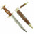 Original German Early WWII SA Dagger by C. Lütters & Cie. of Solingen with Belt Hanger Original Items