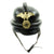 Original German WWII Named 1st Pattern NSKK Crash Helmet - Hans Kiefel 73 / M77. Original Items