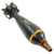 Original Japanese WWII Type 100 HE 81mm Inert Mortar Round - dated 1941 / 1942 Original Items