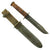 Original U.S. WWII USN Mark 2 KA-BAR Fighting Knife by Robeson Cutlery Co. with USN MK2 Scabbard Original Items
