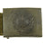 Original German WWII Rare Tropical Afrika Korps DAK Maker Marked Steel Belt Buckle with Web Tab Original Items