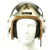 Original U.S. Air Force Named Gentex P-4A Flight Helmet with Oxygen Mask and Visor Cover c. 1957-59 Original Items