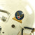 Original U.S. Air Force Named Gentex P-4A Flight Helmet with Oxygen Mask and Visor Cover c. 1957-59 Original Items