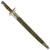 Original U.S. WWI M1917 Enfield Rifle Bayonet by Remington with Scabbard Original Items