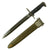 Original U.S. WWII M1 Garand 10 inch Bayonet by Utica Cutlery with M7 Scabbard Original Items