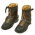 Original U.S. WWII Fur Lined Pilot Winter Flying Boots - Size Large Original Items