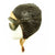Original U.S. WWII Army Air Force Flying Helmet Set with Goggles - Type B-6 and A-9 Original Items