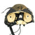 Original Cold War Soviet Air Forces Pilot Set - ShZ-78/82 Flying Helmet - PO-1M Goggles - KM-32 Oxygen Mask Original Items