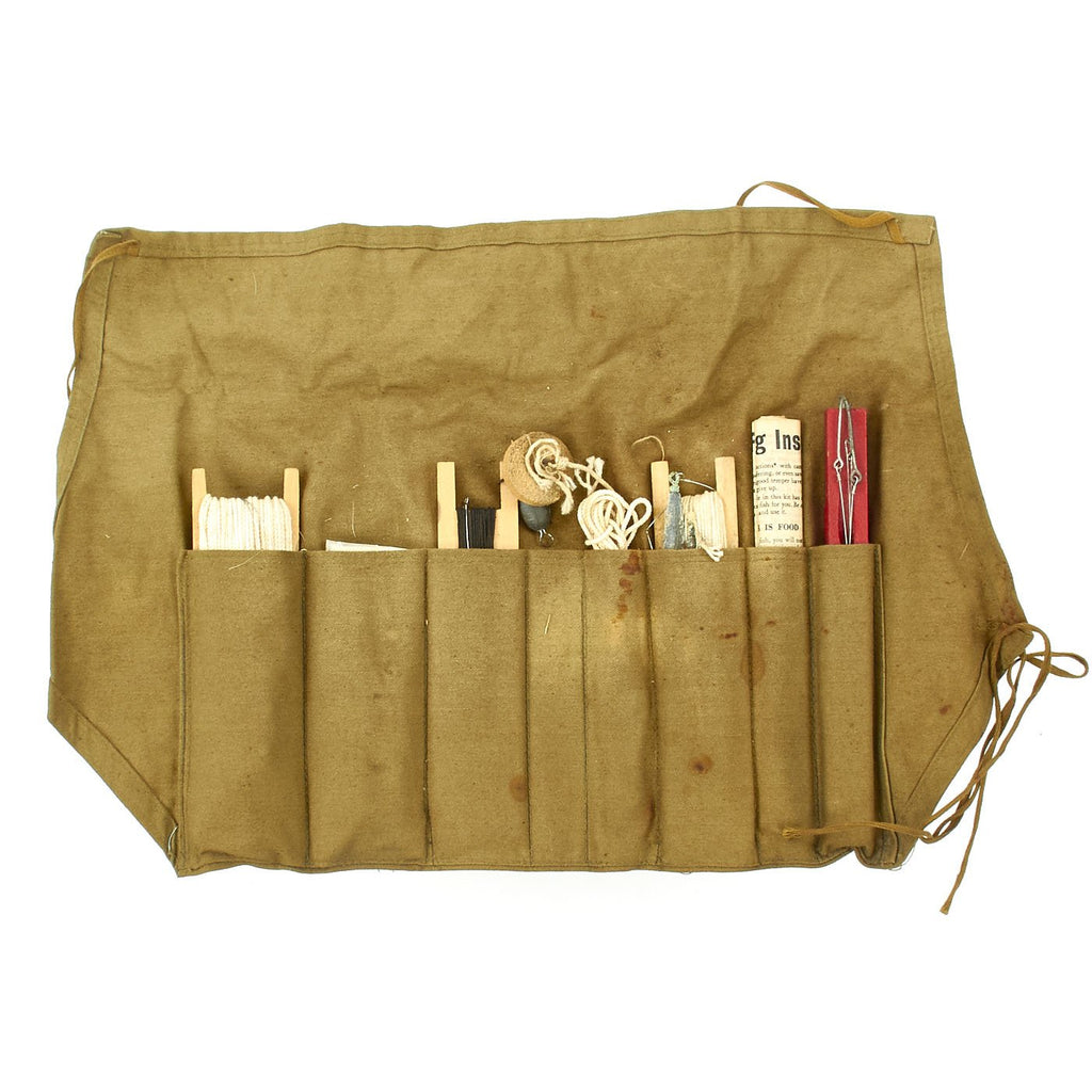Original WWII U.S. Navy Emergency Fishing Kit No.5 by Horrocks-Ibbotson Co. - dated July 1943 Original Items