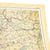 Original U.S. WWII 1943 Color Silk Double Side Escape Map 43/E & 43/F - Central Europe & Balkans Original Items