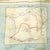 Original U.S. WWII Airborne "Zones of France" D-Day Silk Map - Dated March 1944 - WEA Western European Area Original Items