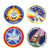Original U.S. NASA Space Shuttle Challenger Disaster and Columbia Mission Patches - Set of 28 Original Items