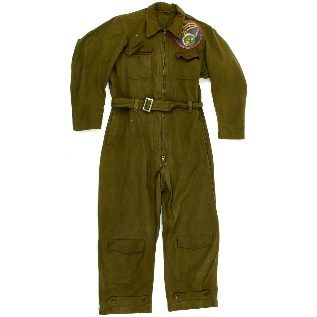 Original U.S. WWII 426th Night Fighter Squadron AN-6550 Flight Suit Original Items