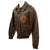 Original U.S. WWII Army Air Force A-2 Flight Jacket with Squadron Patch Original Items