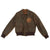 Original U.S. WWII Army Air Force A-2 Flight Jacket with Squadron Patch Original Items