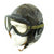 Original U.S. WWII Army Air Forces Aviator A-11 Flight Helmet with K-14 Earphones and M-1944 Goggles in Case Original Items